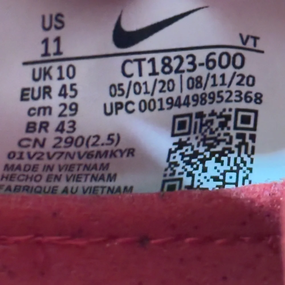 Nike VaporMax 2020 flyknit Team Red